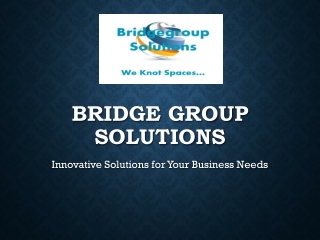 Bridge_Group_Solutions