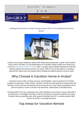 Vacation Rentals In Aruba