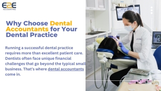 Why Choose Dental Accountants for Your Dental Practice