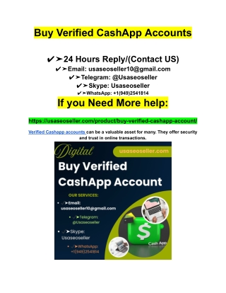 Buy Verified CashApp Accounts (3)