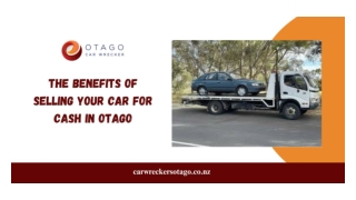 The Benefits of Selling Your Car for Cash in Otago