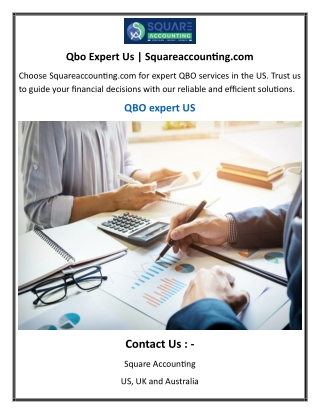 Qbo Expert Us  Squareaccounting