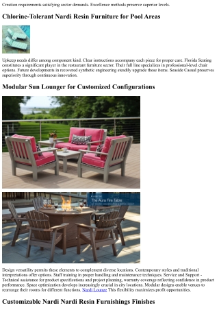 Portable Sun Lounger for Flexible Placement Options