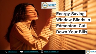Energy-Saving Window Blinds in Edmonton_ Cut Down Your Bills