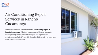 Air Conditioning Repair Services in Rancho Cucamonga
