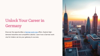 Why apply for a German work visa