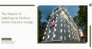 The Impact of Lighting on Modern House Exterior Design