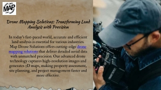 Accurate and Efficient Drone Mapping Solutions