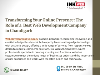 Transforming Your Online Presence