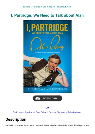 eBooks I  Partridge We Need to Talk about Alan