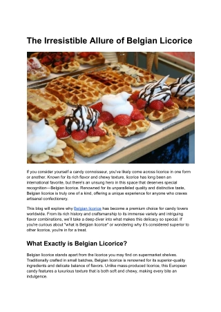 The Ultimate Guide to Belgium Drinks You Need to Try