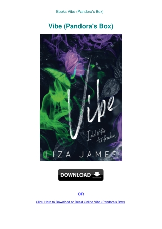 Books Vibe (Pandora's Box)