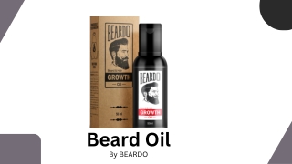 Buy 100% Natural Beard Oil For Men