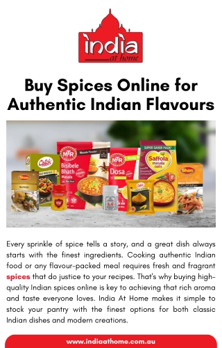Buy Spices Online for Authentic Indian Flavours