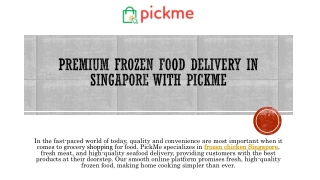 Frozen Chicken & Fresh Meat Delivery Singapore | PickMe - Trusted Meat & Seafood