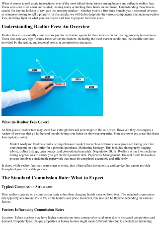 Unpacking Realtor Fees: A Comprehensive Breakdown