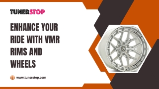 Enhance Your Ride with VMR Rims and Wheels