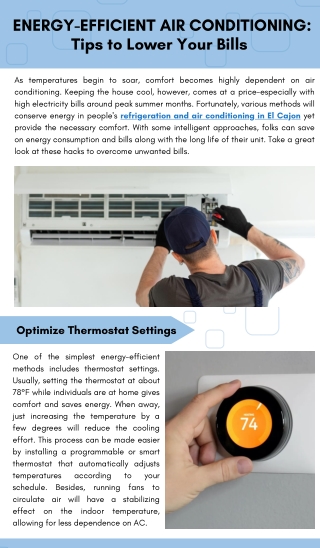 Energy-Efficient Air Conditioning: Tips to Lower Your Bills