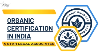 Organic Certification in India