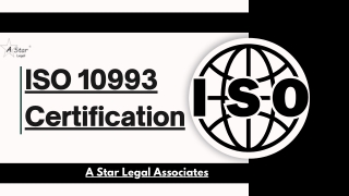 ISO 10993 Certification
