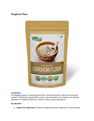 Sorghum Flour