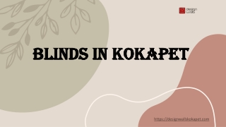 Blinds in Kokapet