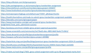 Premium IGNOU Solved Assignment