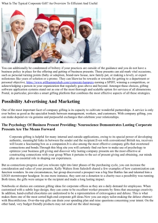 What Is Business Gifting? A Method For Success