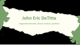 John Eric DeTitta - A Deal-Making Pro From New York