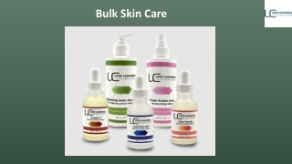 Bulk Skin Care