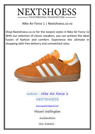 Nike Air Force 1  Nextshoess.co.nz