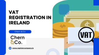 VAT Registration in Ireland - Chern & Co