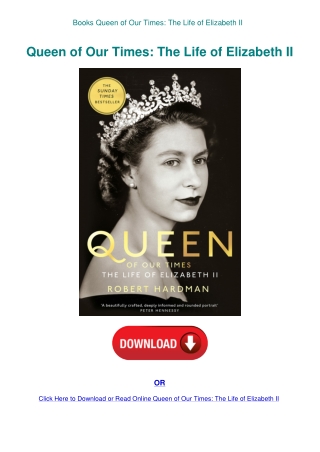 Books Queen of Our Times The Life of Elizabeth II