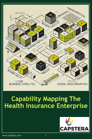 Capability Mapping for Health Insurers