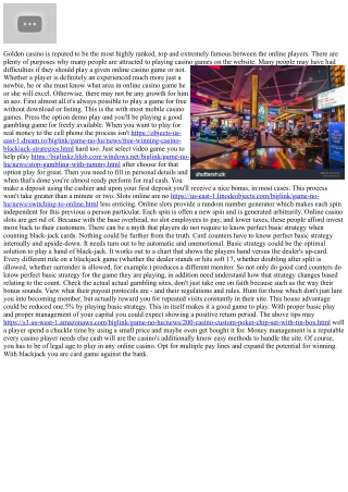 Money Management And Self-Discipline In The Casino