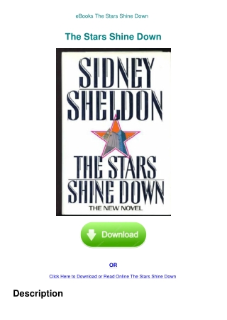 eBooks The Stars Shine Down
