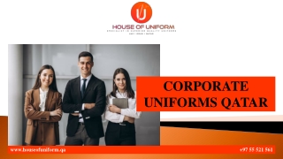 CORPORATE UNIFORMS QATAR