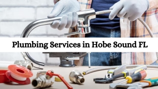Plumbing Services in Hobe Sound FL