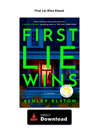 PDF-First-Lie-Wins-Ebook