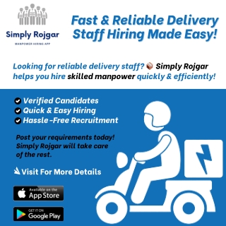 Fast & Reliable Delivery Staff Hiring Made Easy!