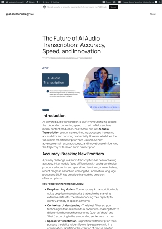 globosetechnology123-wordpress-com-2025-03-18-the-future-of-ai-audio-transcription-accuracy-speed-and-innovation