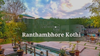 Best Resorts In Sawai Madhopur