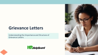 Grievance Letter Template