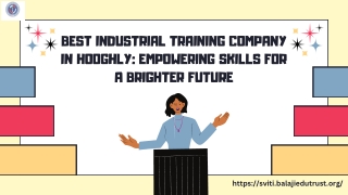 Best Industrial Training Company in Hooghly Empowering Skills for a Brighter Future