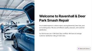 Smash Repair Services | Deer Park Smash Repair