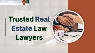 Trusted Real Estate Law Lawyers | Top-Rated Law Firm in Calgary