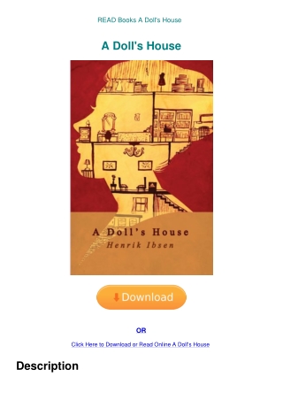 READ Books A Doll's House