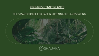 Fire-Resistant Plants - Shajara