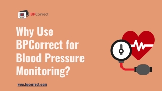 Stay Healthy with BPCorrect: The Ultimate Blood Pressure Tracker