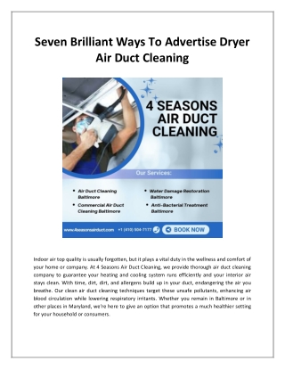 Ten Top Risks Of Owning Clean Air Duct Cleaning